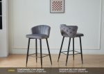 EDWD5997(BC-FGRY)S000BC Bar Chair - Grey - Image 2
