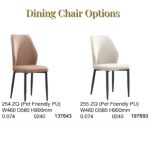 FABLE Pet Friendly PU Dining Chair-2 Colors - Image 6