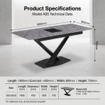 FORGE A05 Induction Cooker Build In Extension Table-Grey - Image 4