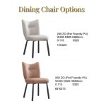 GABLE Pet Friendly PU Dining Chair-2 Colors - Image 7