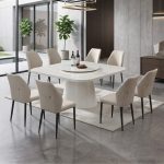 HEMP 150x150cm Marble Square Table - Image 2