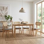 KATO 4 Seater Dining Set-Natural - Image 4