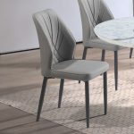 LOOP Pet Friendly PU Dining Chair-2 Colors - Image 3