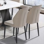 LOOP Pet Friendly PU Dining Chair-2 Colors - Image 5