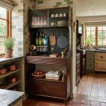 MACOB 80cm Full Solid High Kitchen Cabinet-Walnut - Image 3
