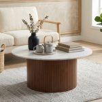 MAJOR D80cm Nesting Coffee Table-Cappuccino - Image 3