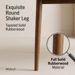 MIAMO 120/ 150cm Full Solid Wood Dining Table-Walnut - Image 6