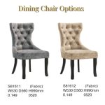 MOJAVE Dining Chair-Grey - Image 4