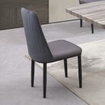 MOTIF Pet Friendly Fabric Dining Chair-Grey - Image 2