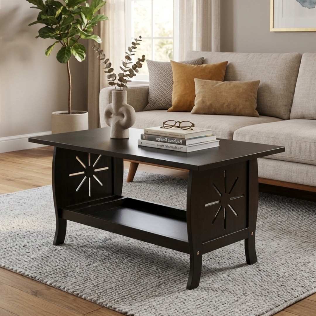 PAULIN CT-2 PAULIN 90cm Coffee Table-Wenge - Image 1