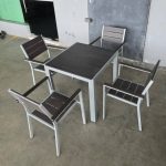PORTORO 4 Seater Outdoor Set-Grey - Image 7