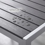 PORTORO 4 Seater Outdoor Set-Grey - Image 4