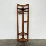 ALTO Wooden Corner Garment Rack-Walnut - Image 9