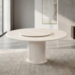 RITZ D135/150cm Marble Round Table - Image 2