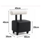 SAVOY Swivel Stool-5 Colors - Image 4