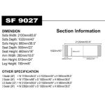 [Custom Made] ASTOR 3 Seater Sofa With Adjustable Headrest - Image 12