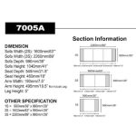 [Custom Made] SORA 3 Seater Sofa With Adjustable Headrest - Image 15