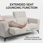 [Custom Made] SORA 3 Seater Sofa With Adjustable Headrest - Image 3