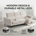 [Custom Made] SORA 3 Seater Sofa With Adjustable Headrest - Image 4
