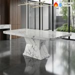 STATUARIO 200cm Marble Dining Table