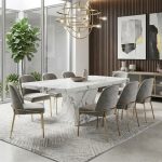 STATUARIO 200cm Marble Dining Table - Image 4