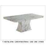 STATUARIO 200cm Marble Dining Table - Image 5