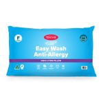 TONTINE Quick Dry Easy Wash Anti Allergy High & Firm Pillow - Image 4