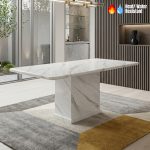 TWINE 140cm Marble Dining Table
