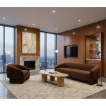 LEITO 130cm Freeform Coffee Table-Natural - Image 14