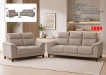 WORMLEY 2 + 3 Seater Pet Friendly Sofa Set-Brown - Image 3