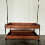 BERTOIA Wooden Garment Rack -Walnut - Image 9