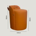 HOOK PU Leather Dressing Stool-2 Colors - Image 13