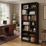 BILLY 6 Tier Bookcase-Dark Brown - Image 2