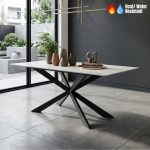BODIL 140cm Sintered Stone Table
