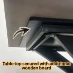 BODIL 140cm Sintered Stone Table - Image 2