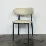 BULSON PU Dining Chair-Cream - Image 5