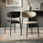 BULSON 4 Seater Sintered Stone Dining Set-2 Colors - Image 4