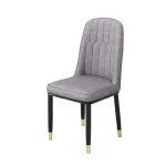 [Set of 4] ATLAY Easy Clean Dining Chair-Grey - Image 8