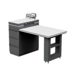 DOMA Sintered Stone Top Kitchen Island-White - Image 9