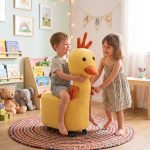 DUCKY Kids Ride-on Plush Stool