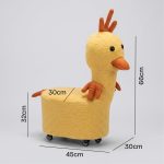 DUCKY Kids Ride-on Plush Stool - Image 6