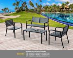 EDWD5328(GS-WOSC)S000BC Garden Set 1 + 1 + 2 Seats - Image 2