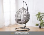 MARINA Egg Shaped Hanging Swing Chair - Image 3