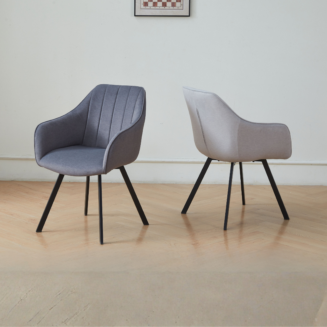 EDWD5995(DC-FGRY)S000BC-PF EDWD5995 Dining Chair - 2 colors - Image 1