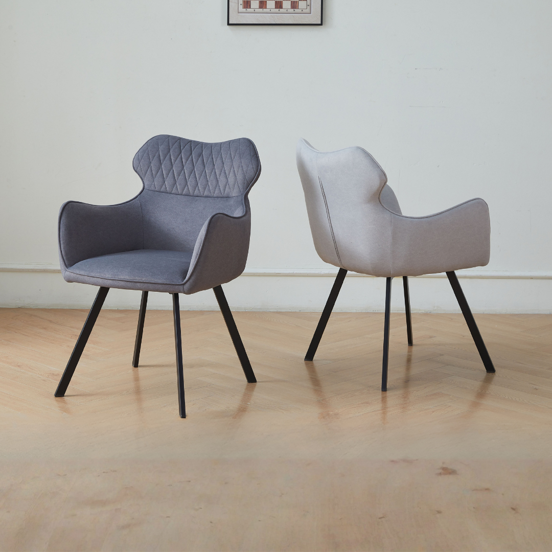 EDWD5996(DC-FGRY)S000BC-PF EDWD5996 Dining Chair - 2 colors - Image 1