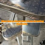GORGE 80cm Stainless Steel Foldable Banquet Table - Image 5