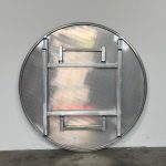 GORGE 100cm Round Stainless Steel Foldable Banquet Table - Image 4