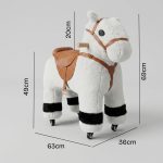 HORSEY Kids Ride-on Plush Stool - Image 3