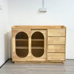 MOLY 120cm Wooden 2 Door 4 Drawer Sideboard-Natural - Image 7