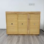 MOLY 120cm Wooden 2 Door 4 Drawer Sideboard-Natural - Image 8